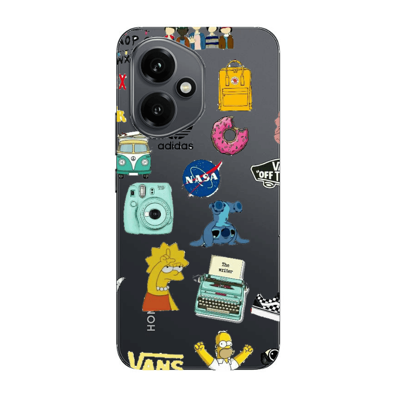 Honor Magic 400 Mixed up 3 Transparent Silicone TPU Θήκη