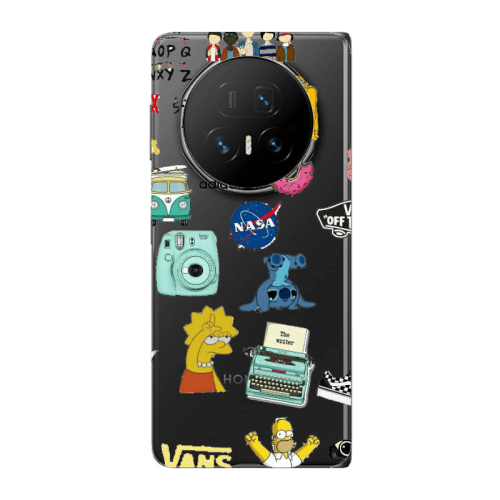 Honor Magic V5 Mixed up 3 Transparent Silicone TPU Θήκη