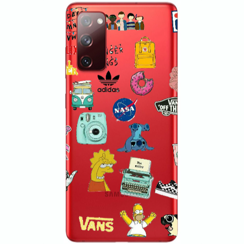 Samsung S20 FE Mixed up 3 Transparent Silicone TPU Θήκη
