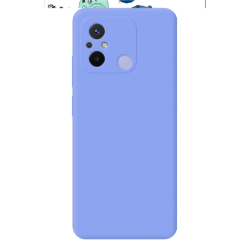 Xiaomi Redmi 12C Mixed up 3 Light Purple Colored Silicone TPU Θήκη