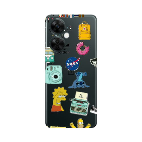 Oneplus Nord CE 3 Lite 5G Mixed up 3 Transparent Silicone TPU Θήκη