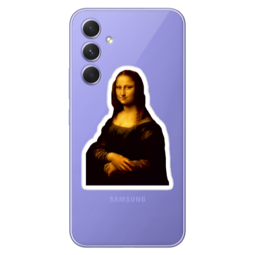 Samsung A56 Davinci Transparent Silicone TPU Θήκη