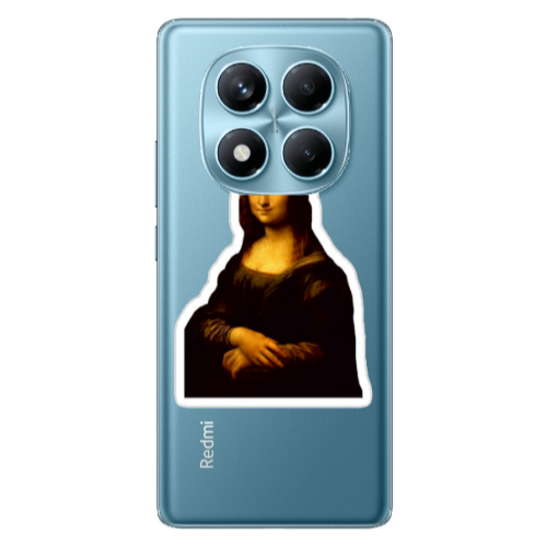 Xiaomi Redmi Note 14 Pro Davinci Transparent Silicone TPU Θήκη