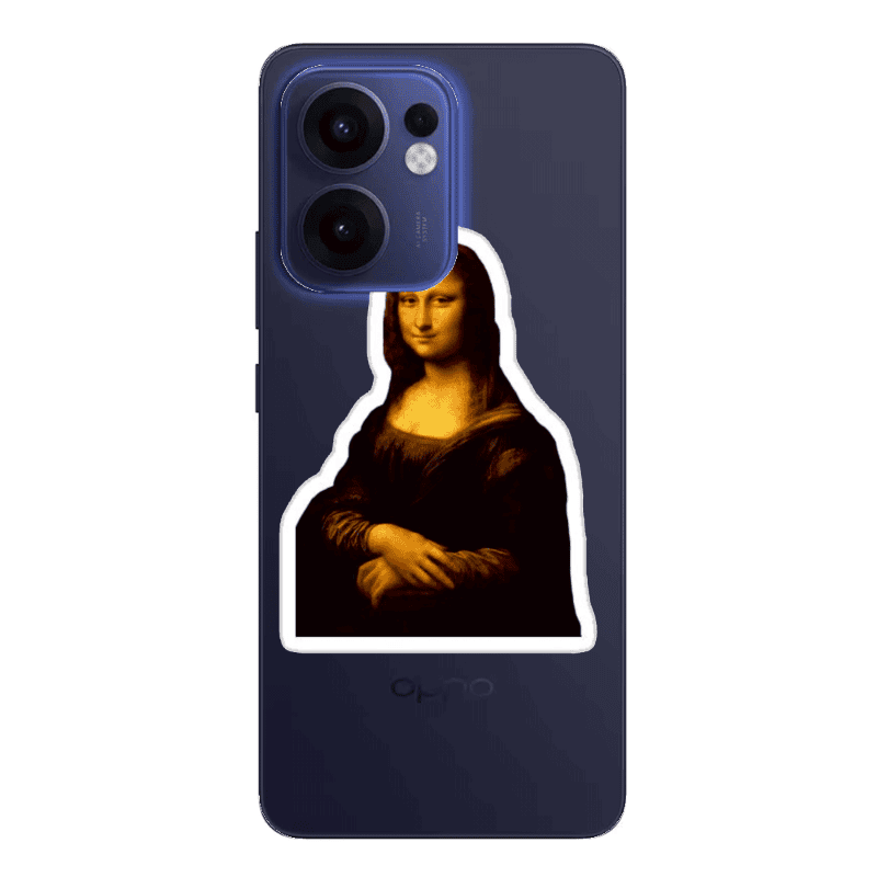 Oppo Reno13 FS Davinci Transparent Silicone TPU Θήκη
