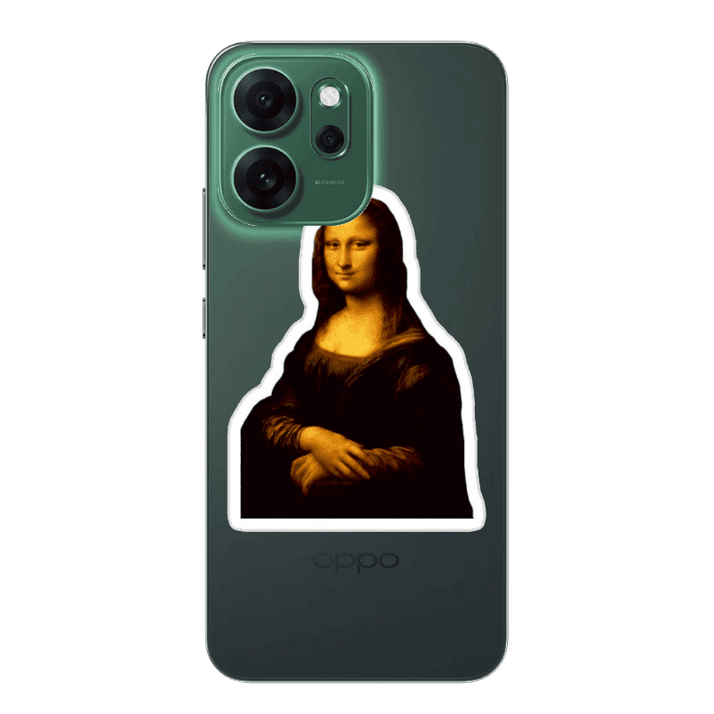 Oppo 14 F Davinci Transparent Silicone TPU Θήκη