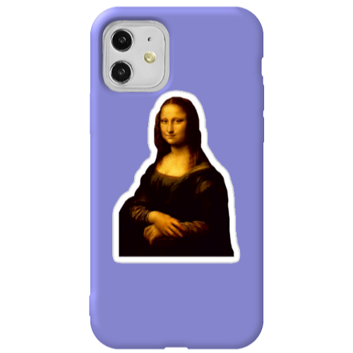 Apple iPhone 11  Davinci Purple Colored Silicone TPU Θήκη