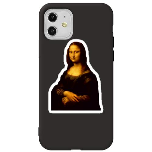 Apple iPhone 11  Davinci Black Colored Silicone TPU Θήκη
