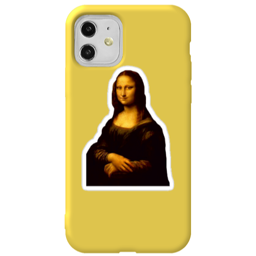 Apple iPhone 11  Davinci Yellow Colored Silicone TPU Θήκη