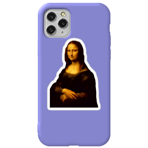 Apple iPhone 11 Pro Davinci Purple Colored Silicone TPU Θήκη