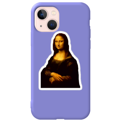 Apple iPhone 13 Davinci Purple Colored Silicone TPU Θήκη