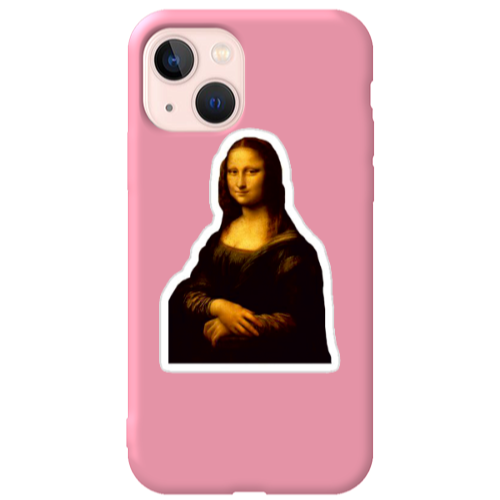Apple iPhone 13 Davinci Pink Colored Silicone TPU Θήκη
