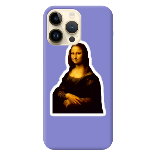 Apple iPhone 13 Pro Max Davinci Purple Colored Silicone TPU Θήκη