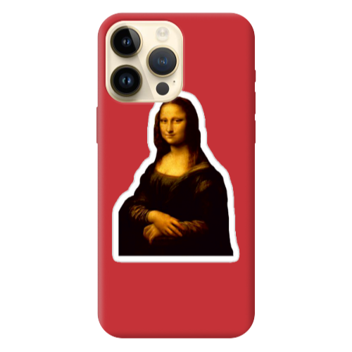 Apple iPhone 13 Pro Max Davinci Red Colored Silicone TPU Θήκη