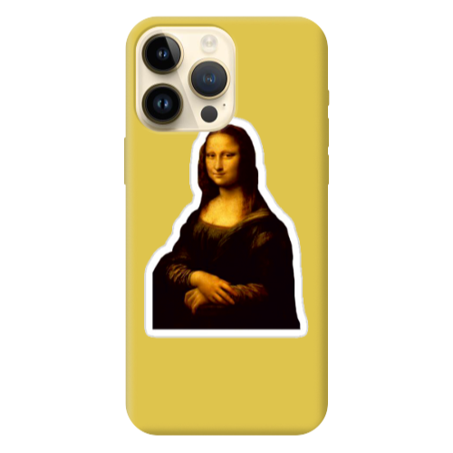 Apple iPhone 13 Pro Max Davinci Yellow Colored Silicone TPU Θήκη