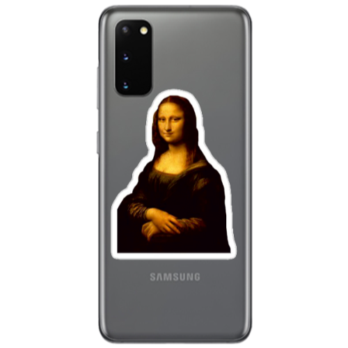 Samsung S20 Davinci Transparent Silicone TPU Θήκη