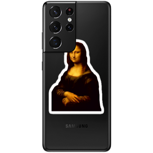 Samsung S21 Ultra Davinci Transparent Silicone TPU Θήκη