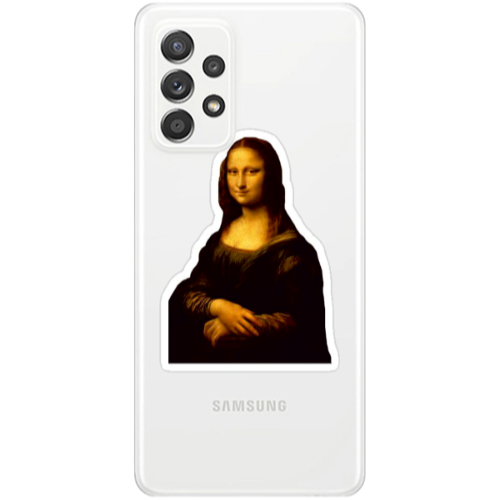 Samsung A33 Davinci Transparent Silicone TPU Θήκη