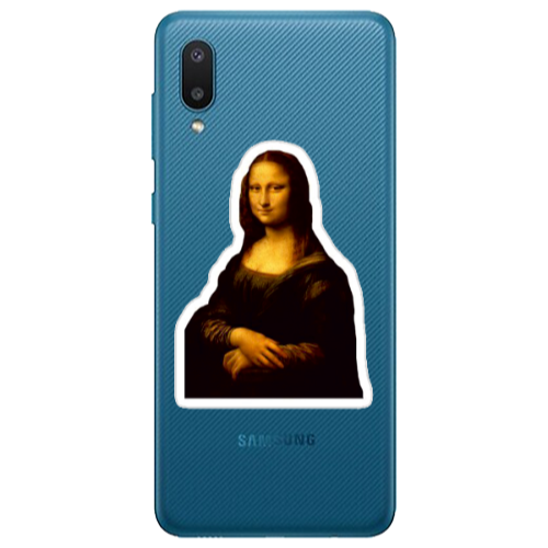 Samsung A02 Davinci Transparent Silicone TPU Θήκη