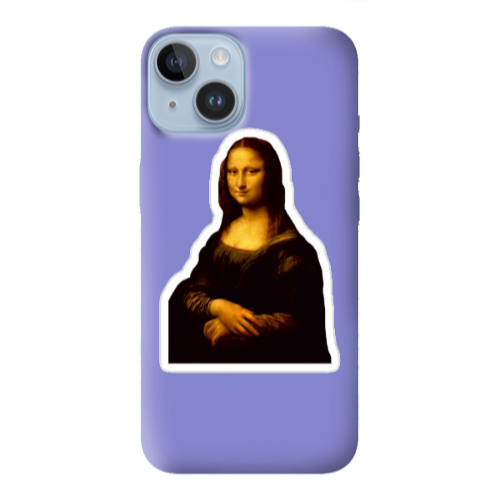Apple iPhone 14  Davinci Purple Colored Silicone TPU Θήκη