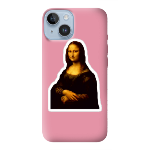 Apple iPhone 14  Davinci Pink Colored Silicone TPU Θήκη