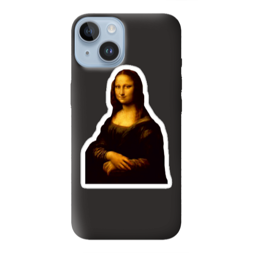 Apple iPhone 14  Davinci Black Colored Silicone TPU Θήκη