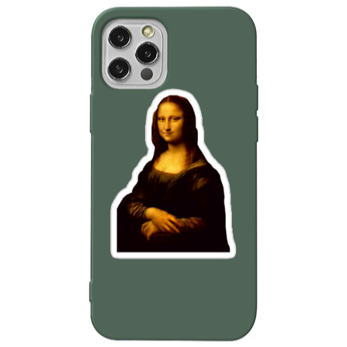 Apple iPhone 13 Pro Davinci Dark Green Colored Silicone TPU Θήκη