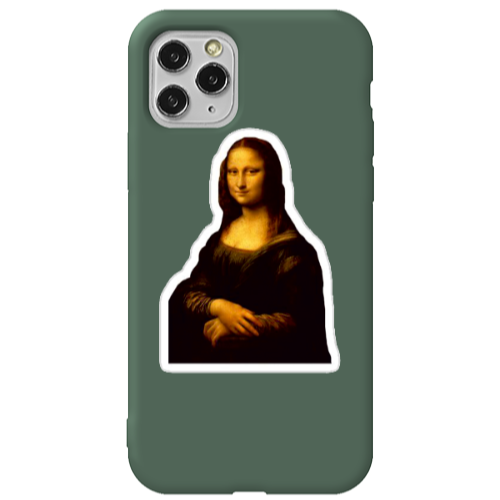 Apple iPhone 11 Pro Max Davinci Dark Green Colored Silicone TPU Θήκη