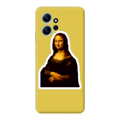 Xiaomi Redmi Note 12 4G Davinci Yellow Colored Silicone TPU Θήκη