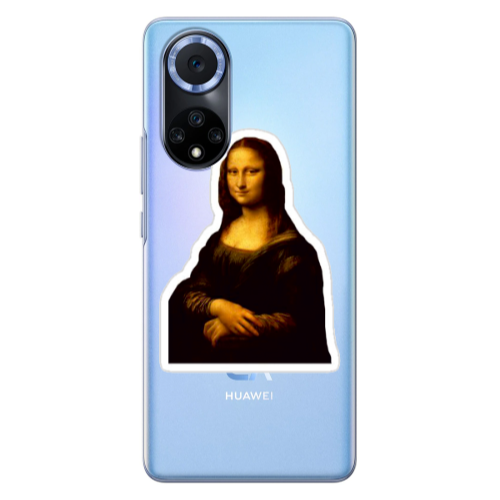 Huawei Nova 9 Davinci Transparent Silicone TPU Θήκη
