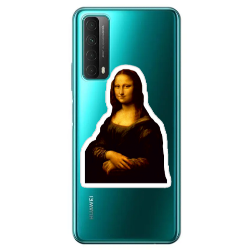 Huawei P Smart 2021 Davinci Transparent Silicone TPU Θήκη