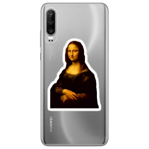 Huawei P30 Davinci Transparent Silicone TPU Θήκη