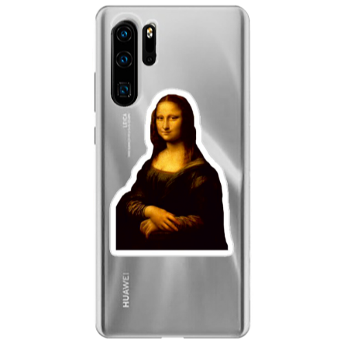 Huawei P30 Pro Davinci Transparent Silicone TPU Θήκη