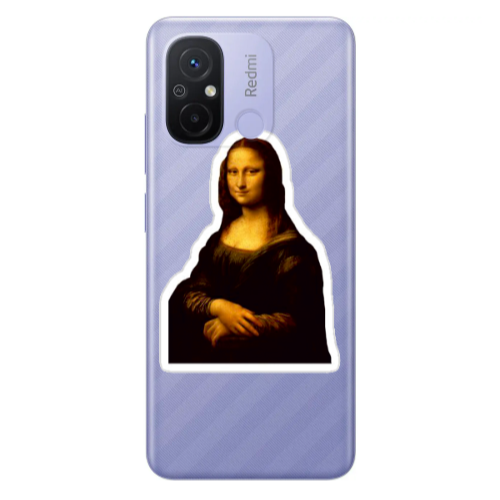Xiaomi Redmi 12C Davinci Transparent Silicone TPU Θήκη