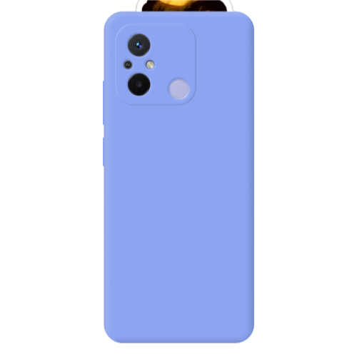 Xiaomi Redmi 12C Davinci Light Purple Colored Silicone TPU Θήκη