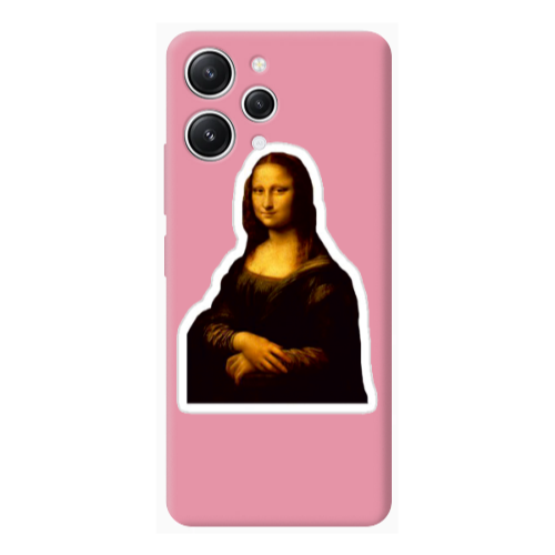 Xiaomi Redmi 12 Davinci Pink Colored Silicone TPU Θήκη