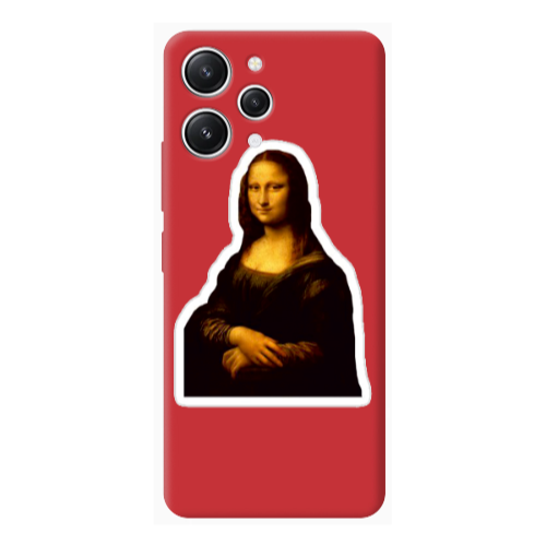 Xiaomi Redmi 12 Davinci Red Colored Silicone TPU Θήκη