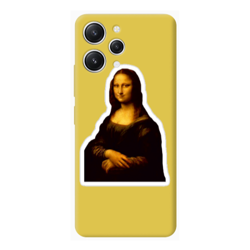 Xiaomi Redmi 12 Davinci Yellow Colored Silicone TPU Θήκη
