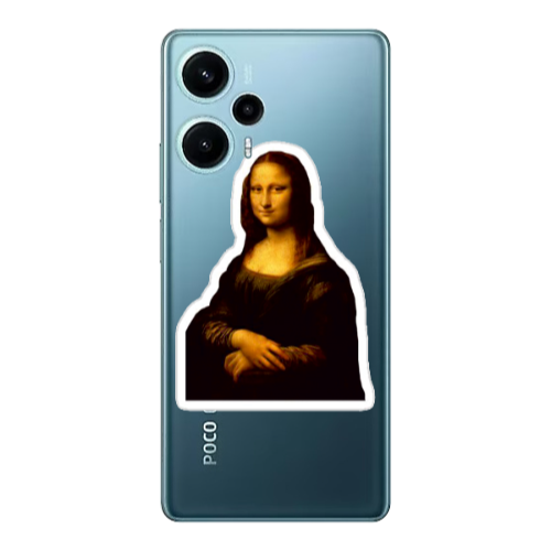 Xiaomi Poco F5 Davinci Transparent Silicone TPU Θήκη