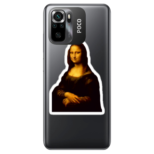 Xiaomi Poco M5 s Davinci Transparent Silicone TPU Θήκη