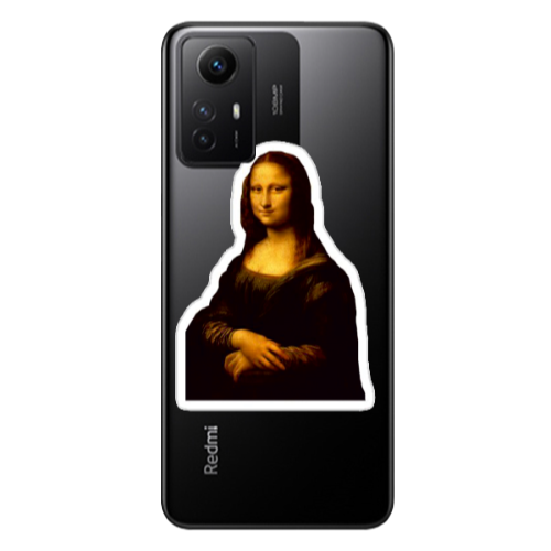 Xiaomi Redmi Note 12s Davinci Transparent Silicone TPU Θήκη