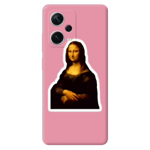 Xiaomi Poco X5 Davinci Pink Colored Silicone TPU Θήκη
