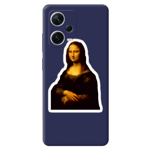 Xiaomi Poco X5 Davinci Dark blue Colored Silicone TPU Θήκη
