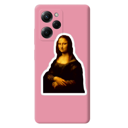 Xiaomi Poco X5 Pro Davinci Pink Colored Silicone TPU Θήκη