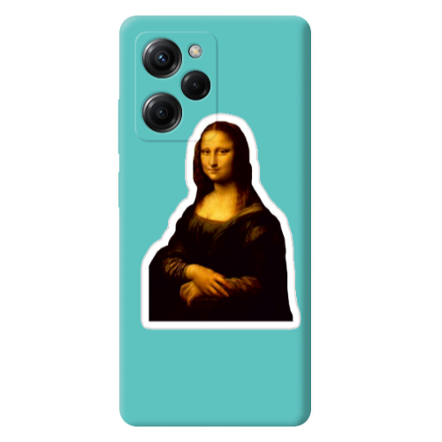 Xiaomi Poco X5 Pro Davinci Turquoise Colored Silicone TPU Θήκη