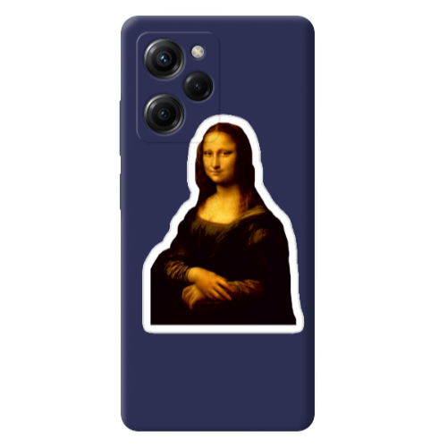 Xiaomi Poco X5 Pro Davinci Dark blue Colored Silicone TPU Θήκη