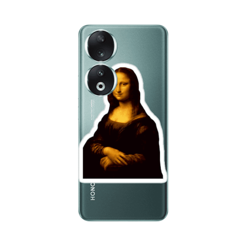 Honor 90 5G Davinci Transparent Silicone TPU Θήκη