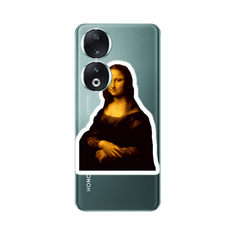 Honor 90 5G Davinci Transparent Silicone TPU Θήκη
