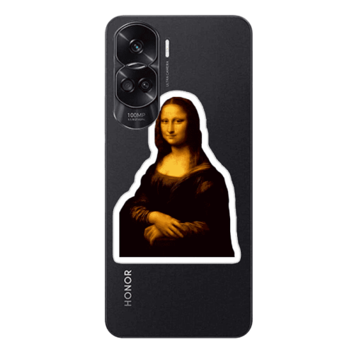 Honor 90 Lite 5G Davinci Transparent Silicone TPU Θήκη