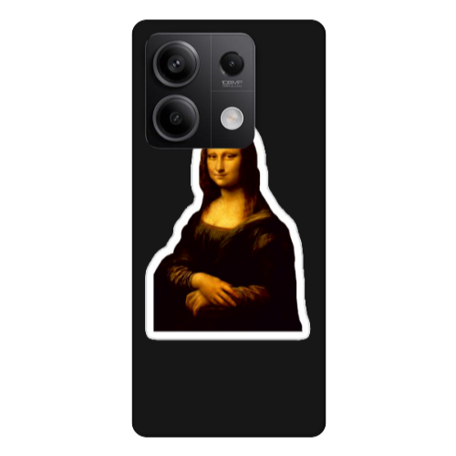 Xiaomi Redmi Note 13 5G Davinci Black Colored Silicone TPU Θήκη