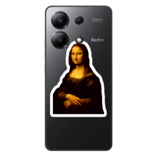 Xiaomi Redmi Note 13 4G Davinci Transparent Silicone TPU Θήκη